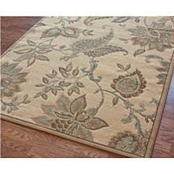 Alexa Rustic Paisley Floral Rug (8' x 11')