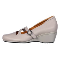 Aetrex Women's 'Bianca' Mary Jane Slip-on Wedge Shoes