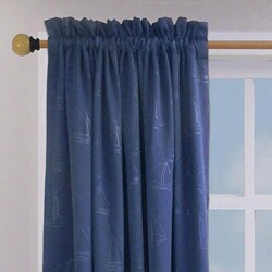 Kid's 84-inch Nautical Thermal Curtain Panel
