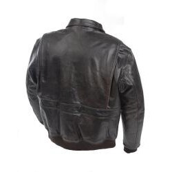Mossi Men's 'A-2 Bomber' Premium Leather Jacket