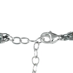 Silvermoon Copper Howlite Bead Woven Necklace