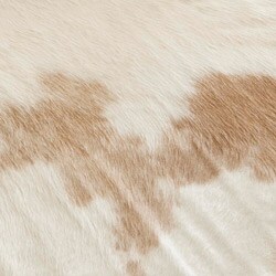 Handpicked Hacienda Brown Cowhide Leather Rug (5' x 7')