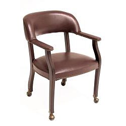 Ivy League Captains Chair with Casters