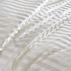 Chrysalife Silk-filled Stripe Jacquard Silk California King-size Comforter