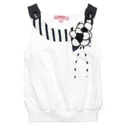 Beetlejuice London Girls Gorgeous Polka Dot Stripe Skirt Set