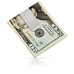 Sleek Steel Money Clip