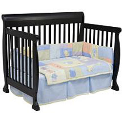 DaVinci Kalani 4-in-1 Crib with Toddler Rail in Ebony
