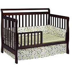 DaVinci Charleston 4-in-1 Crib with Toddler Rail in Coffee