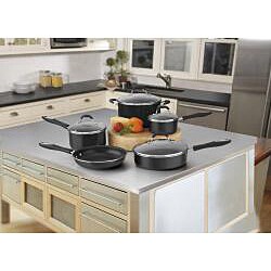 Cuisinart 55-9BK Black Advantage Nonstick 9-piece Cookware Set 
