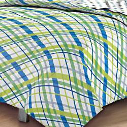 Crisscross 5-piece Twin XL-size Bed in a Bag with Sheet Set