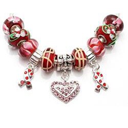 Bleek2Sheek True Hope Collection: Scarlet Edition Charm Bracelet