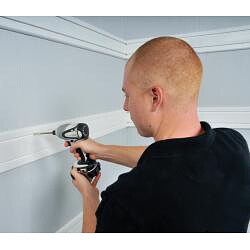 White 16-linear-feet with Screws 6-inch Panels (Pack of 4 Panels)
