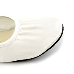 Fit In Clouds White Wedding Foldable Flats