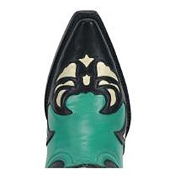 Lane Boots Women's Black 'Margaret' Cowboy Boots