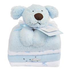 Piccolo Bambino Cuddly Pal and Receiving Blanket Gift Set