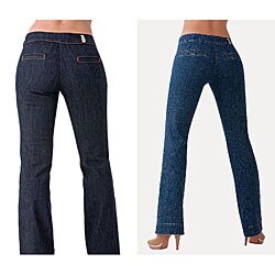 Ilusion Women's Wide-Leg Trouser Jeans