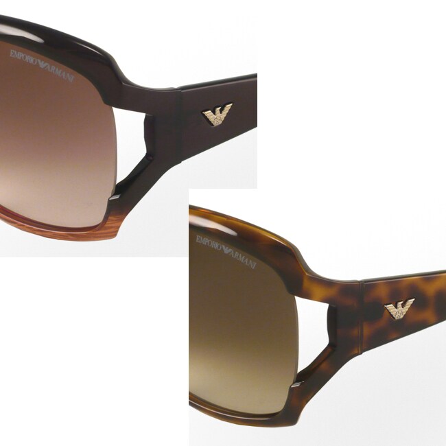 Emporio Armani EA9708 Women's Rectangular Sunglasses