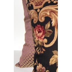 Pavillion Black Decorative Pillows (Set of 2) 