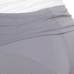 American Apparel Women's Slate Cotton Spandex Jersey Straight Leg Yoga Pants