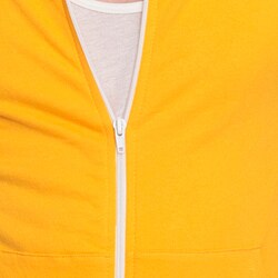 American Apparel Unisex Gold/ White California Fleece Track Jacket 