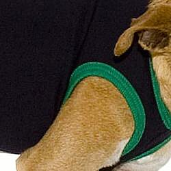 American Apparel Navy/ Kelly Green California Fleece Dog Vest 