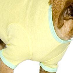 American Apparel Lemon/Lime Baby Rib Dog Tee 