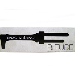 Enzo Milano 'Bitube' 13mm-16mm Black Clipless Curling Iron
