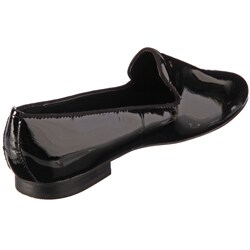 Kelsi Dagger Women's 'Frances' Black Smoking Flats