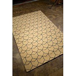 Hand-hooked Rug (7' 6 x 9' 6)
