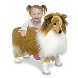 Melissa & Doug Plush Shetland Sheepdog Stuffed Animal