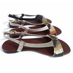 I-Comfort Women's Beaded Sandal