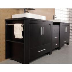 Washington Modular Double-Sink Bathroom Vanity Set