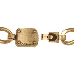 BCBG Goldtone Flex Chain Fashion Bracelet