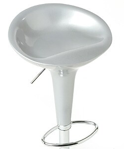 Metropolitan Silver Barstool
