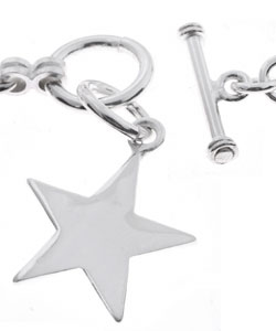 Sterling Silver Star Charm Bracelet