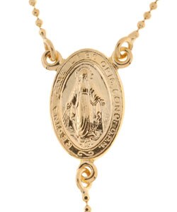14k Gold Rosary Beads (34in)