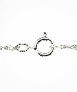 Silver and 14k Black Hills Gold Leaf Necklace