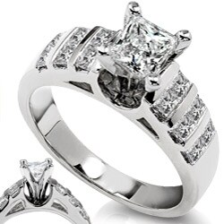 14k Gold 1ct TDW Princess Diamond Ring (GH/ I1)