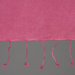 Himalaya Trading Co Pashmina and Silk Raspberry Shawl