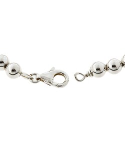 Sterling Silver Bead Bracelet