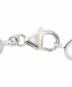 Sterling Silver Heart Link Bracelet