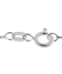 Sterling Silver Flower Necklace