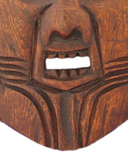 Hunter Tribal Mask Wall Hanging