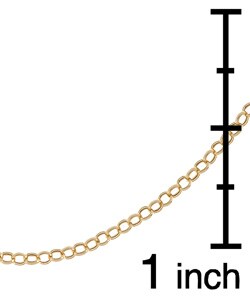 14k Yellow Gold 20-inch Rolo Chain