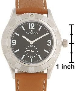 Movado Gentry Sport Men's Tan Strap Watch