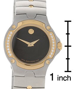 Movado Sport Edition Women's Black Dial Watch