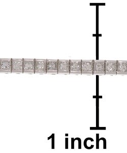 14k Gold 5-ct TW Channel-set Diamond Bracelet (G, VS2)