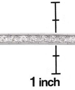 14k Gold 3ct Diamond Tennis Bracelet (J, I1)