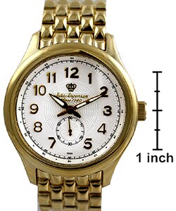 Jules Jurgensen Men's All Stainless Steel Watch