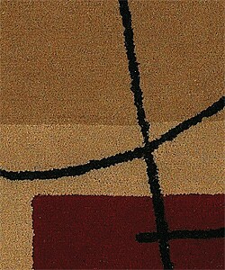 Hand-tufted Miro Collection Wool Rug (4'2 x 6'7)
